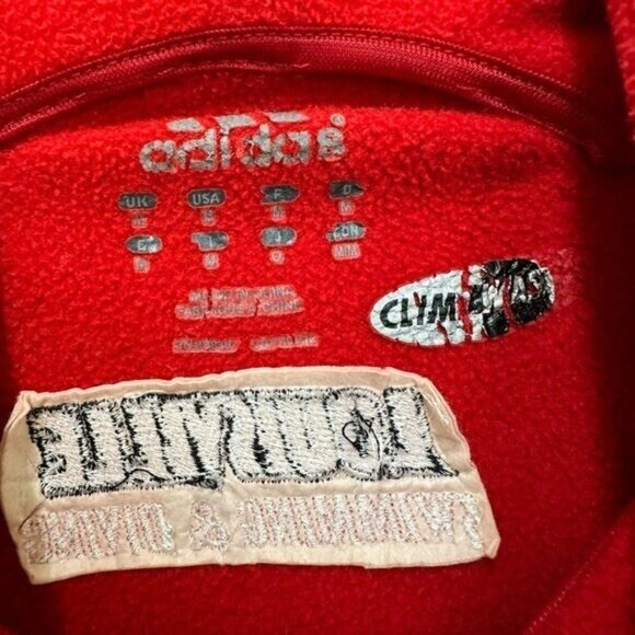 University of Louisville Cardinals Swimming & Diving Team M Adidas Fleece Jacket - Picture 7 of 10